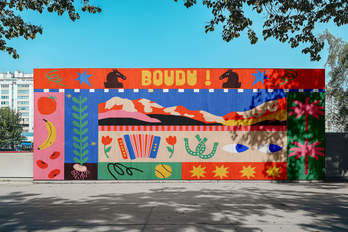 BOUDU — Fresque (1/8)