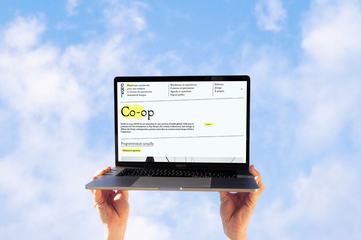 CO-OP site web — Site-web — Pays Basque (1/5)