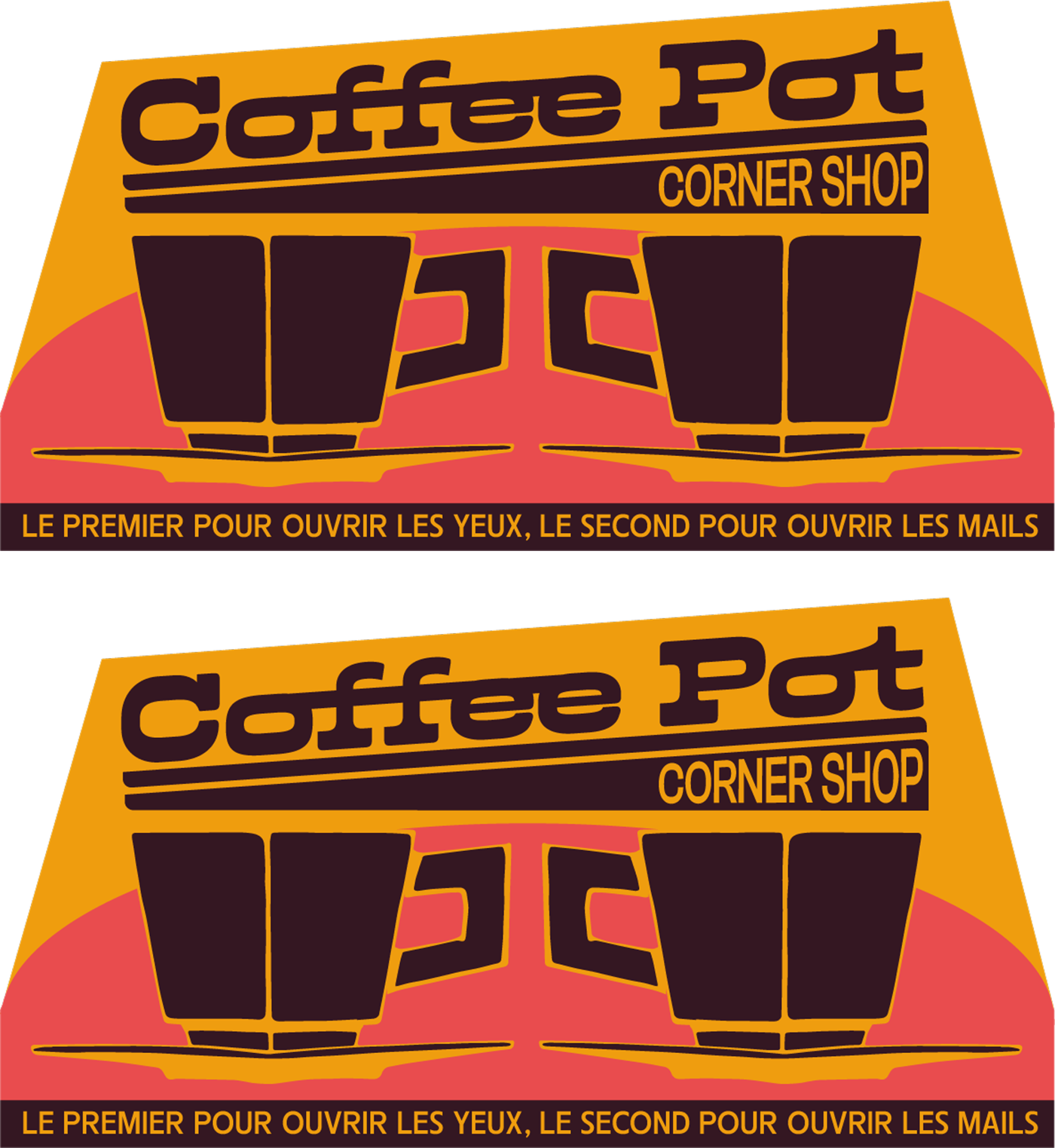 Stickers illustrés Coffee Pot