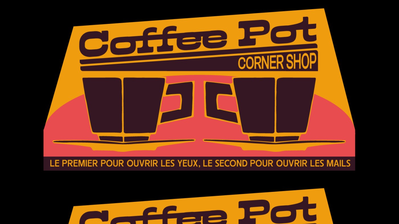 Stickers illustrés Coffee Pot