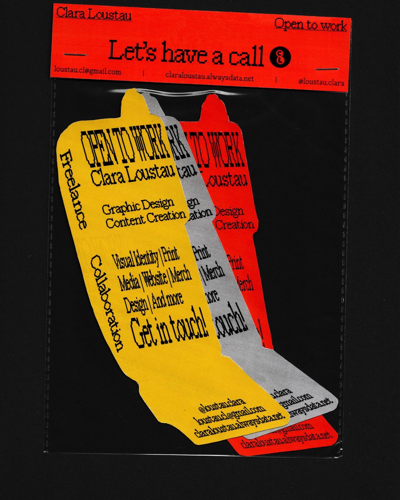 Flyer — Carte parlante — Toulouse (1/2)