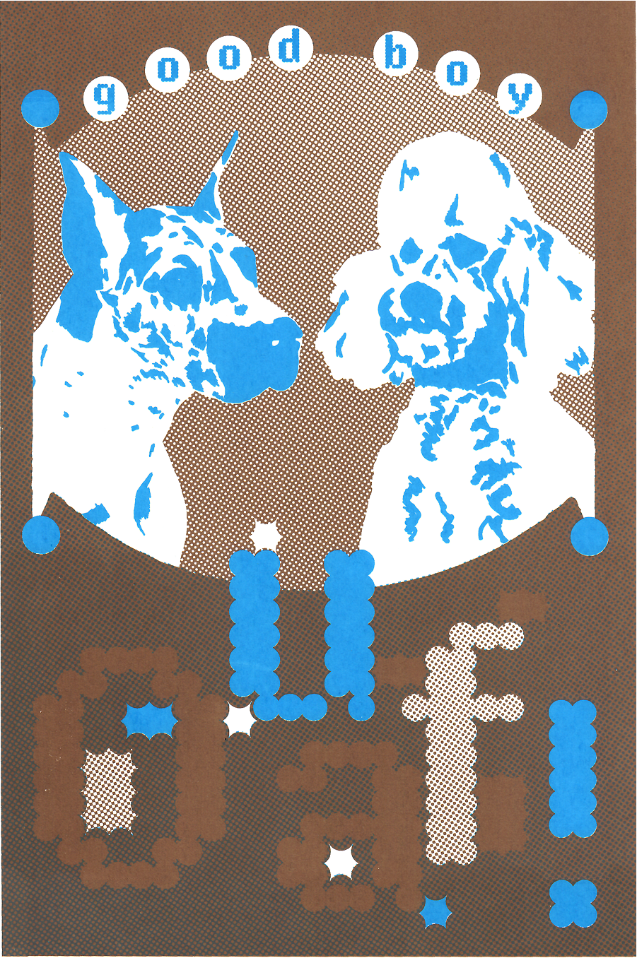 Good Boy — Affiche sérigraphie — Toulouse (2/2)