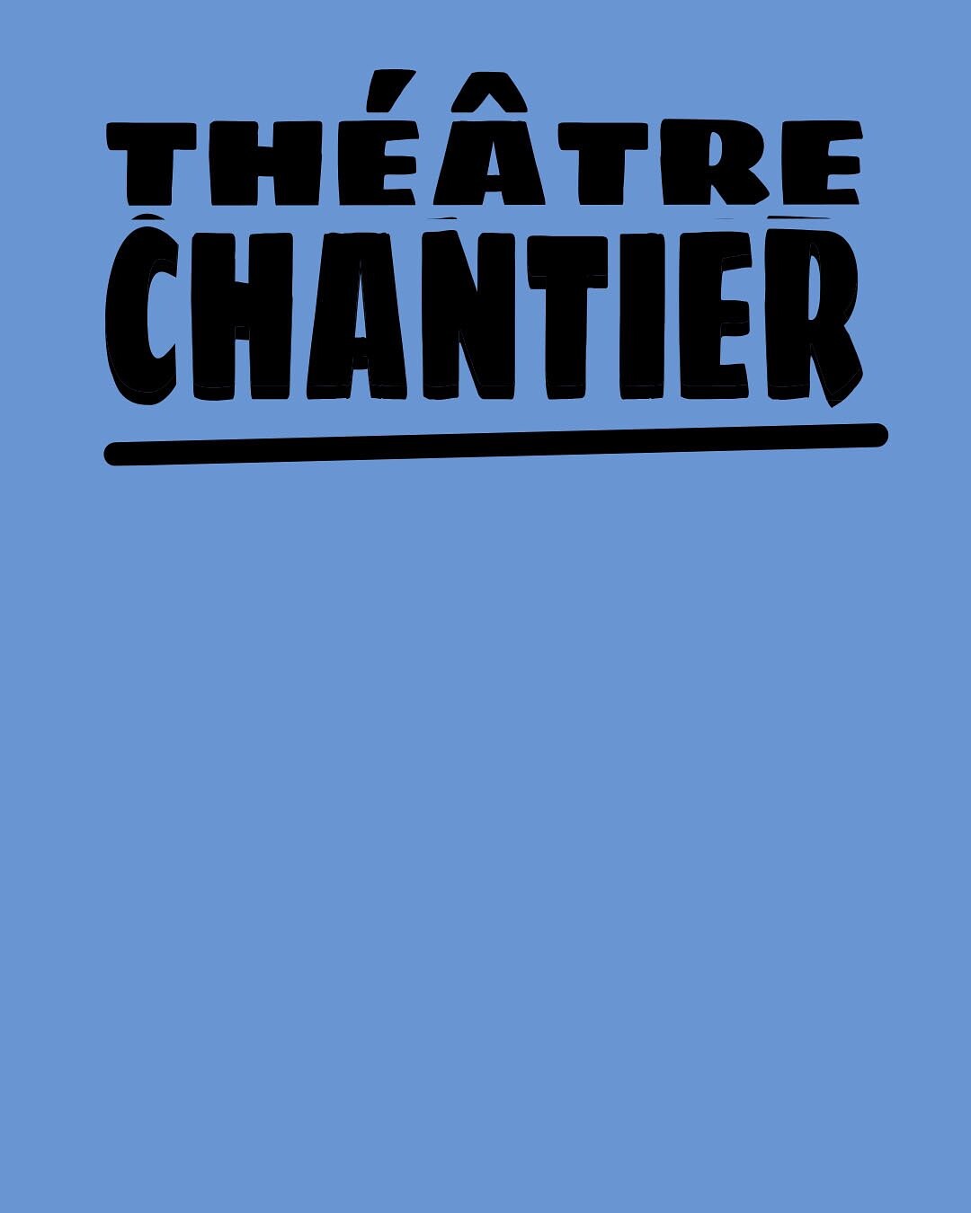 Théâtre Chantier — Identité visuelle — Sète (2/6)