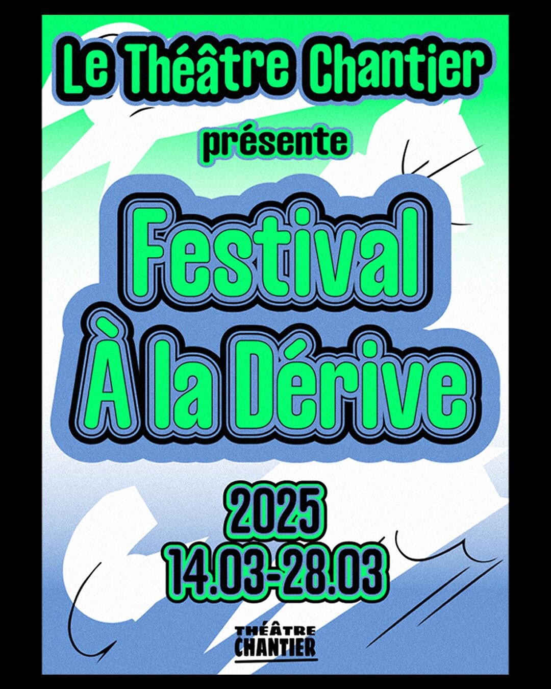 Théâtre Chantier — Identité visuelle — Sète (6/6)